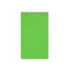 دفترچه یادداشت متوسط سیم از بالا 80 برگ نور رنگ سبز