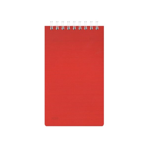 دفترچه یادداشت متوسط سیم از بالا 80 برگ نور رنگ قرمز