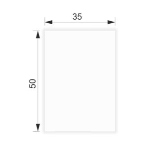 مقوا سفید سایز 50×35 بسته 10 عددی