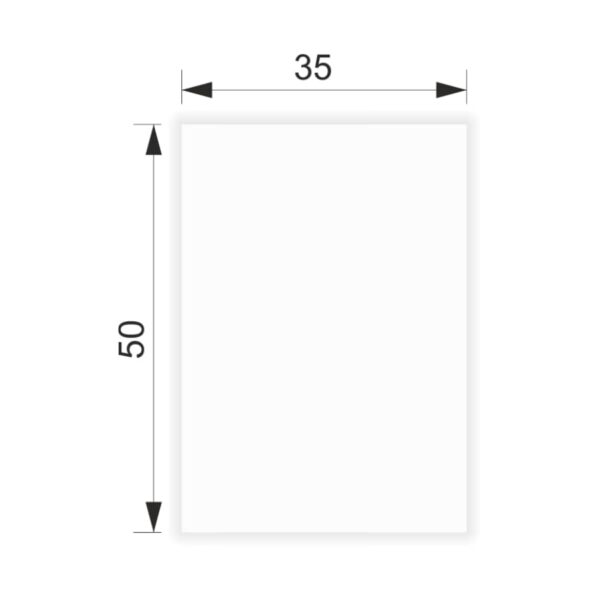 مقوا سفید سایز 50×35 بسته 10 عددی
