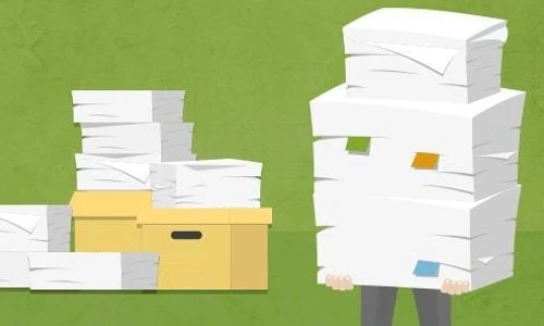9 راه ساده برای صرفه جویی در مصرف کاغذ ادارات